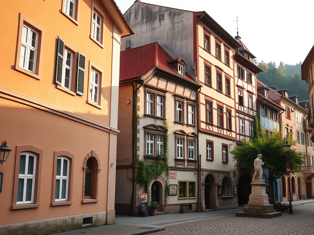 Malowniczy widok na Suchą Beskidzką z górami w tle